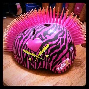 Kids Krash X Mohawk helmet sz M 8 & up